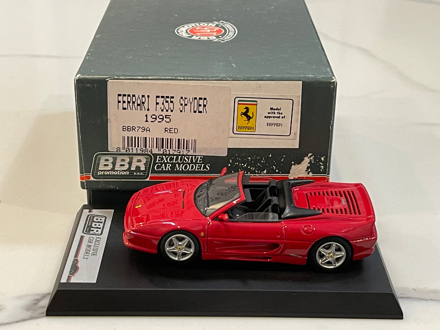 BBR 1/43 Ferrari F355 Spyder 1995 Red BBR79A