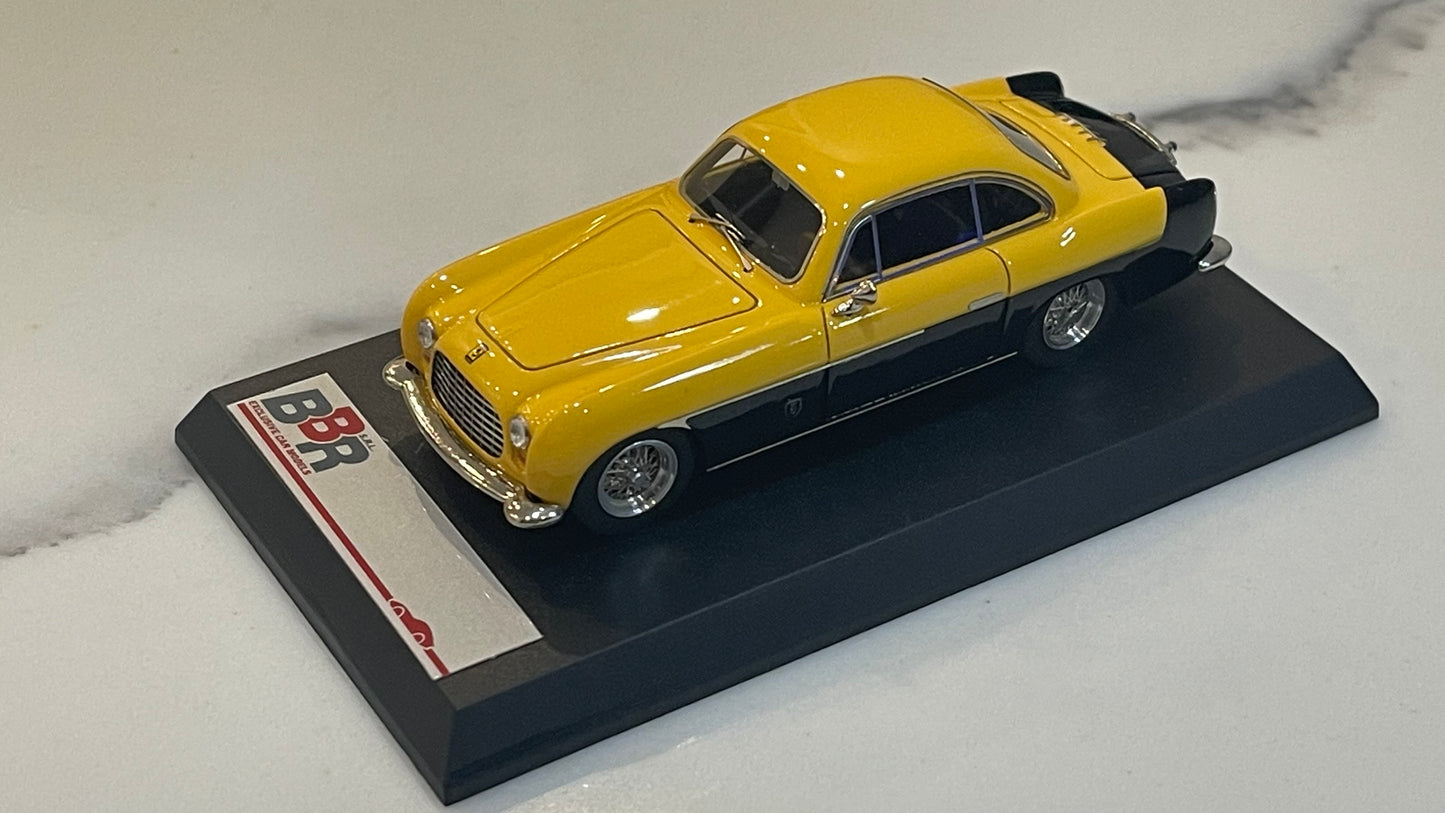 BBR 1/43 Ferrari 212 Inter Coupe 0191EL 1952 Yellow/Black BBR85A