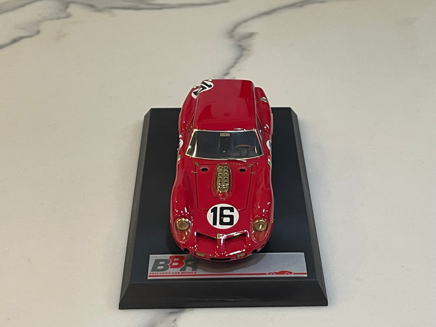 BBR 1/43 Ferrari 250 Breadvan 24H Le Mans 1962 Red No. 16 BBR86A