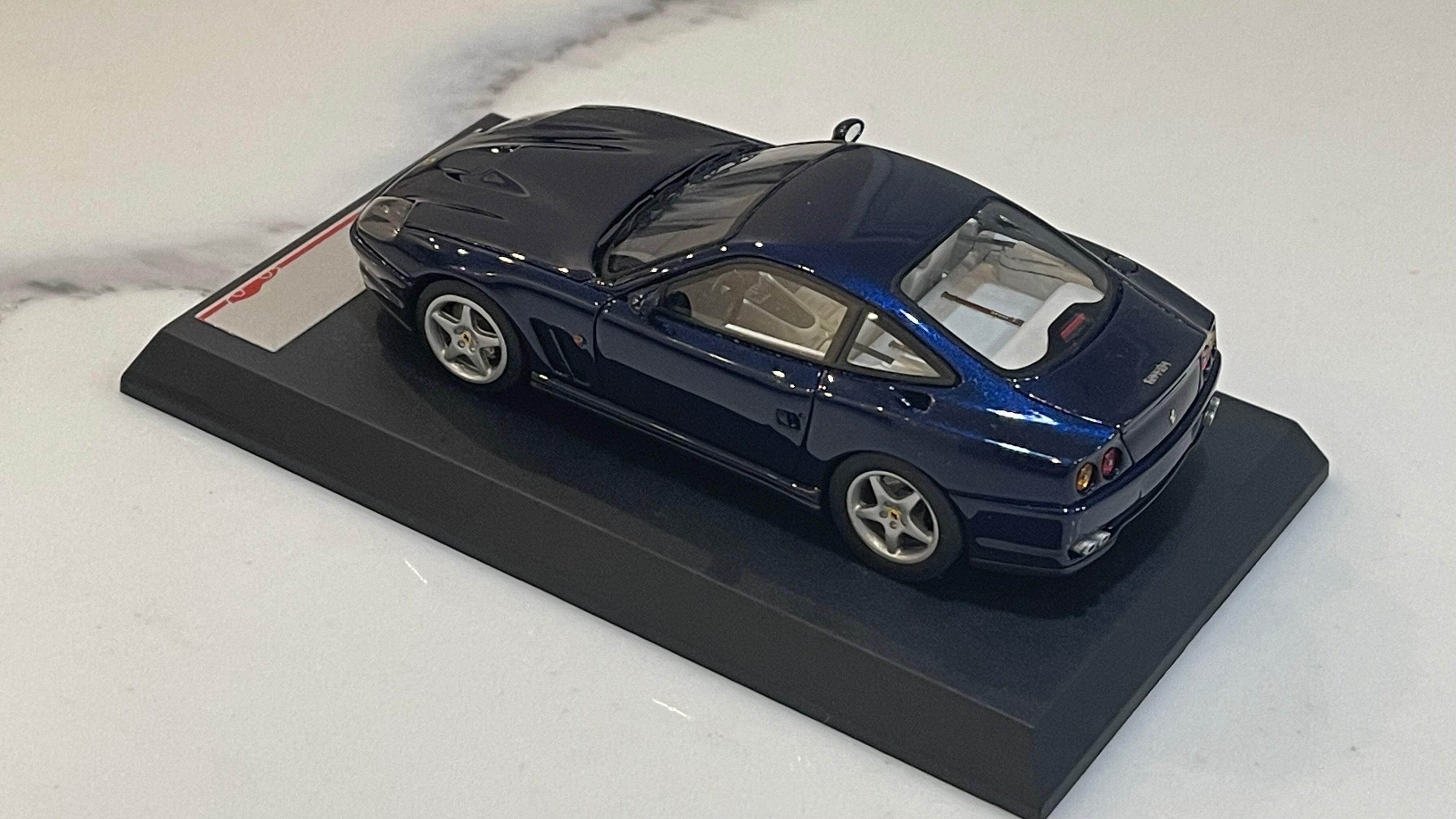 BBR 1/43 Ferrari 550 Maranello 1996 Metal Blue BBR90D