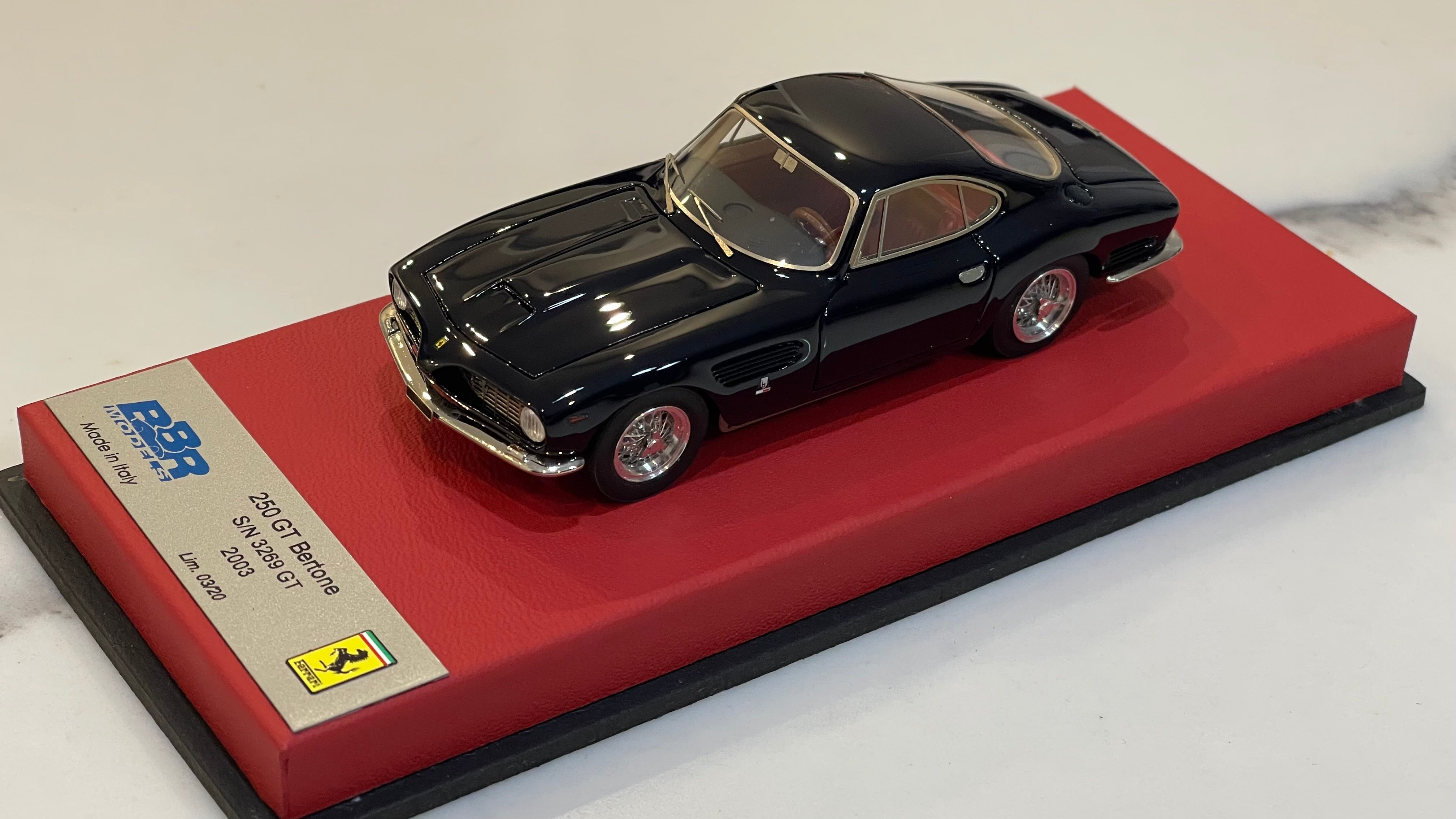 BBR 1/43 Ferrari 250 GT Bertone 3269GT 1962 Dark Blue BBR92ALB