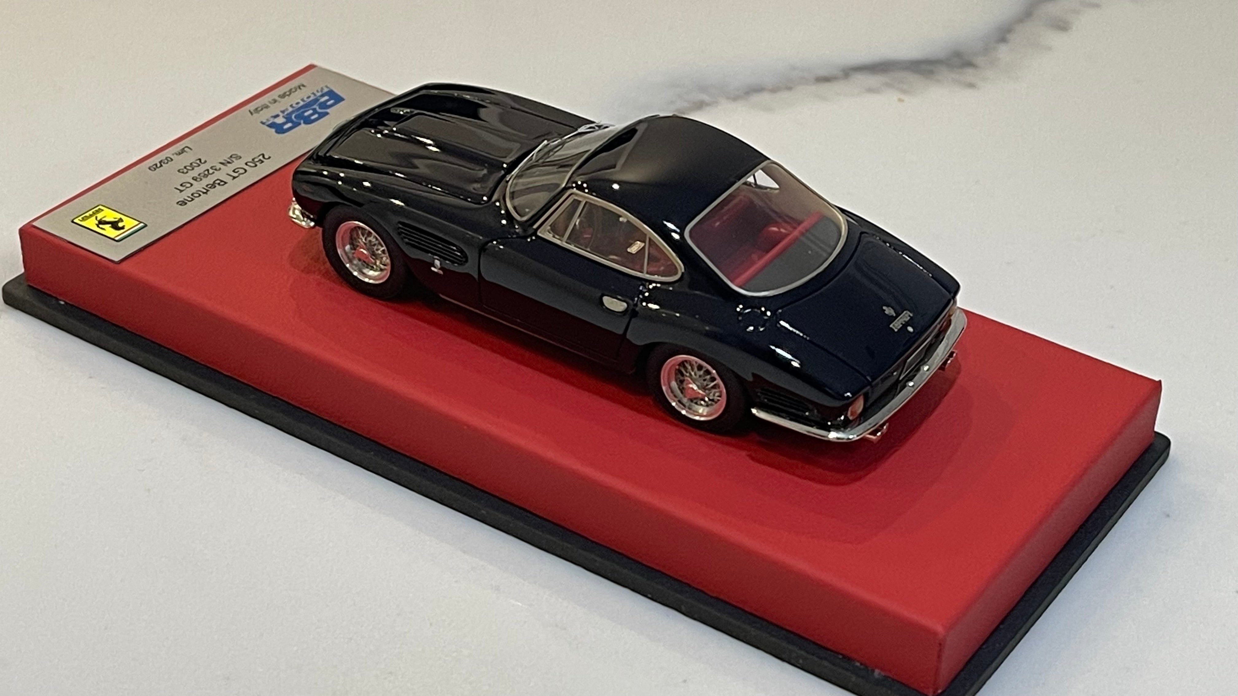 BBR 1/43 Ferrari 250 GT Bertone 3269GT 1962 Dark Blue BBR92ALB