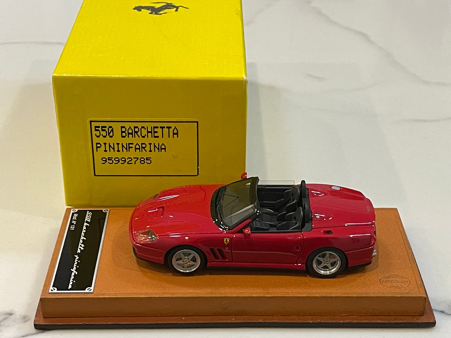BBR 1/43 Ferrari 550 Barchetta 2000 Red BBR95992785