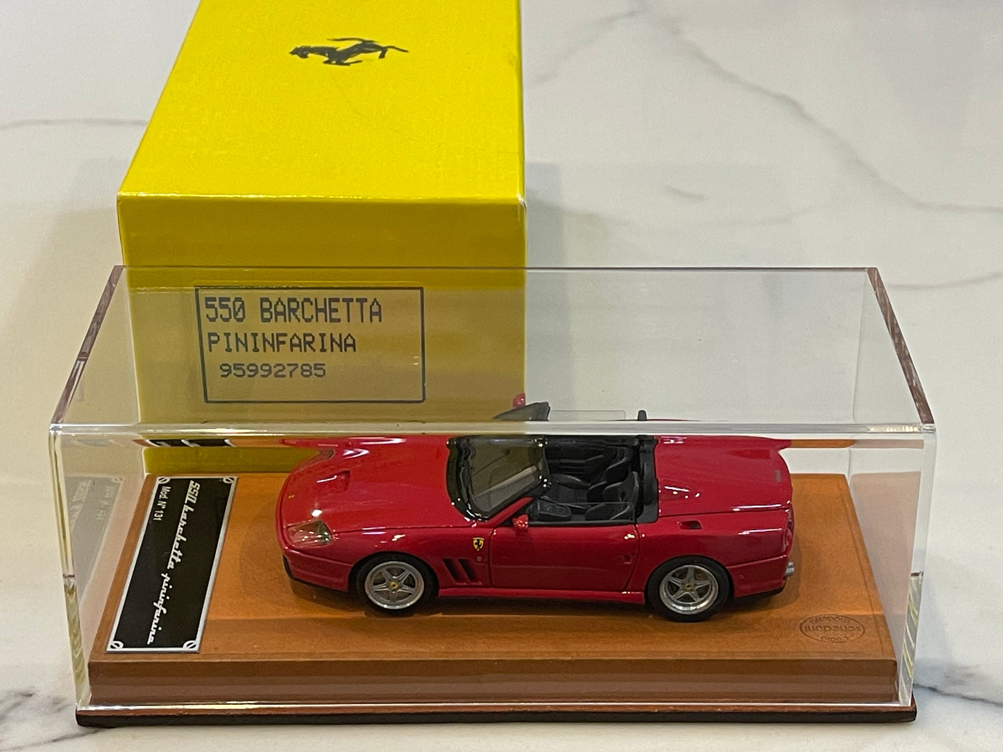 BBR 1/43 Ferrari 550 Barchetta 2000 Red BBR95992785