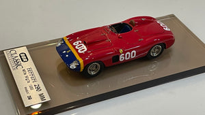 BBR 1/43 Ferrari 290 MM Spyder Scaglietti RHD 0626MM Mille Miglia 1956 Red No. 600 BC02