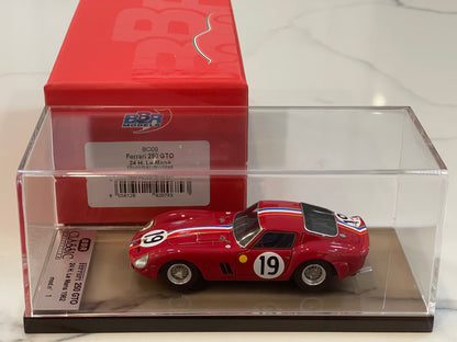 BBR 1/43 Ferrari 250 GTO 24 Hours Le Mans 1962 Red No. 19 BC09