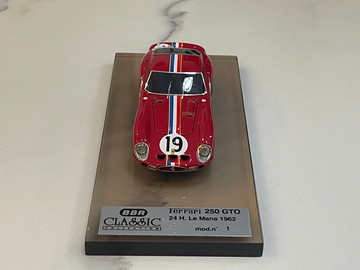 BBR 1/43 Ferrari 250 GTO 24 Hours Le Mans 1962 Red No. 19 BC09