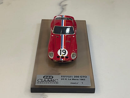 BBR 1/43 Ferrari 250 GTO 24 Hours Le Mans 1962 Red No. 19 BC09