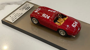 BBR 1/43 Ferrari 166 MM Mille Miglia 1949 Dark Red No. 624 BC20