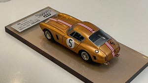 BBR 1/43 Ferrari 250 SWB 6 Hours D'Auvergne 1961 Gold No. 5 BC36