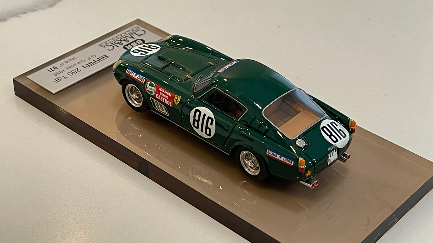 BBR 1/43 Ferrari 250 TDF Caracas GP 1958 Green No. 816 BC41
