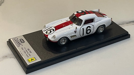 BBR 1/43 Ferrari 250 TDF 12H Sebring 1959 White No. 16 BC56