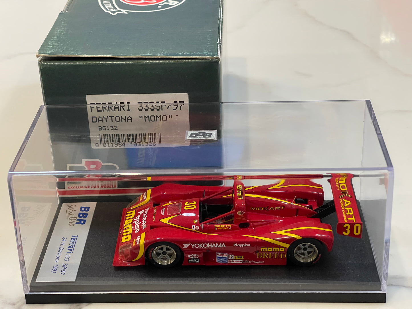 BBR 1/43 Ferrari 333 SP/97 24 Hours Daytona 1997 Red No. 30 BG132