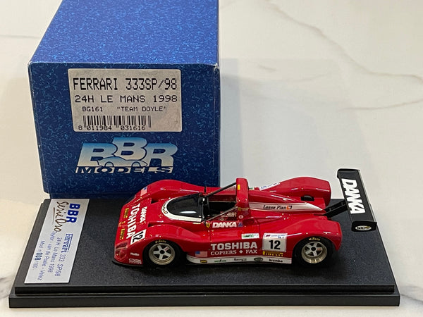 Amazon.co.jp: BBR完成品 1/43 Ferrari 333SP #29 JB Racing