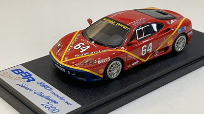 BBR 1/43 Ferrari 360 Challenge BBR 2000 Red No. 64 BG214