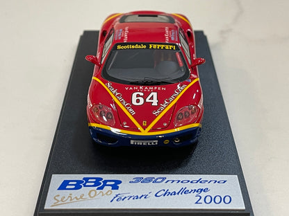 BBR 1/43 Ferrari 360 Challenge BBR 2000 Red No. 64 BG214