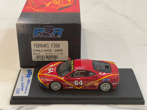 BBR 1/43 Ferrari 360 Challenge BBR 2000 Red No. 64 BG214