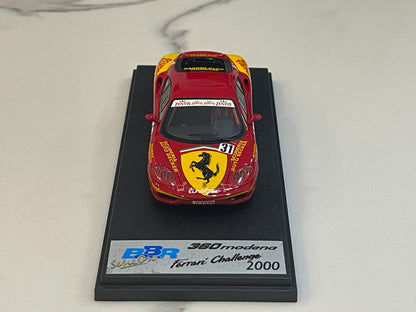 BBR 1/43 Ferrari 360 Challenge Auto Becker 2000 Red No. 31 BG215