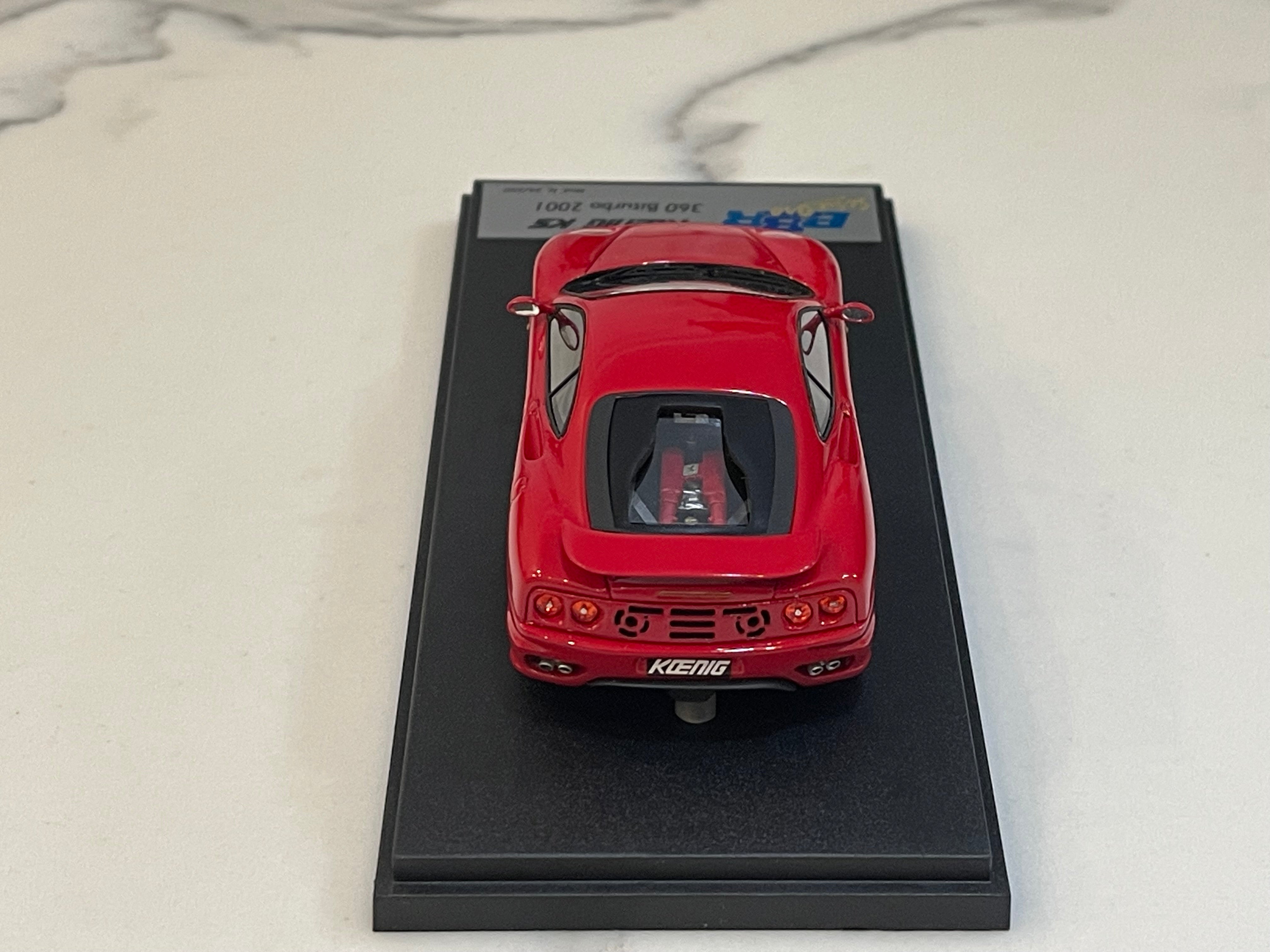 BBR 1/43 Ferrari 360 Koenig BiTurbo 2001 Red BG220B