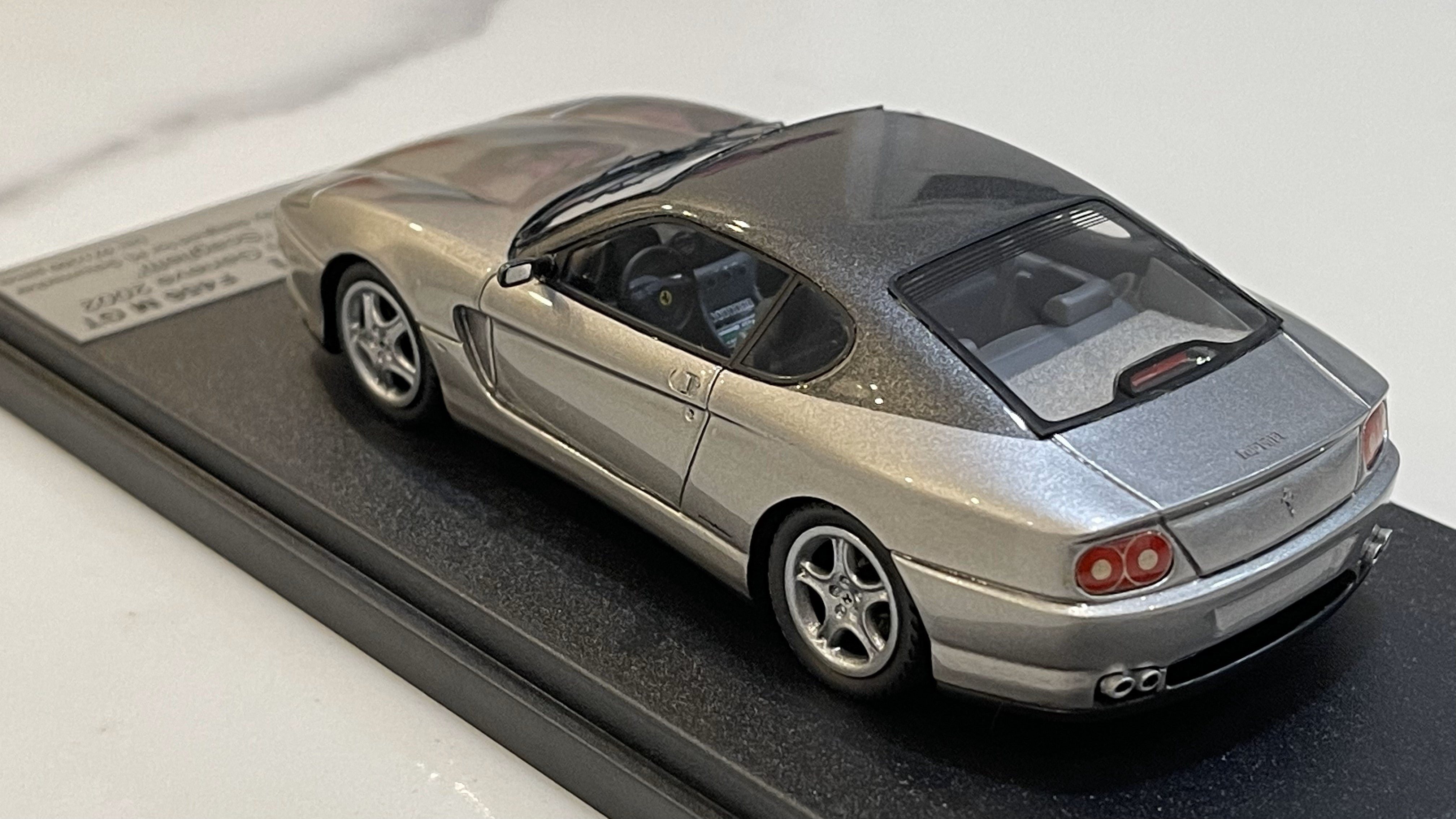 BBR 1/43 Ferrari 456 M GT Scaglietti M. Schumacher 2002 Silver/Grey BG236