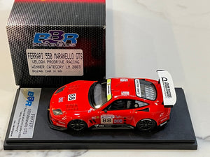 BBR 1/43 Ferrari 550 Maranello GTS 24 Hours Le Mans 2003 Red No. 88 BG246