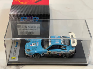 BBR 1/43 Ferrari 550 Maranello GTS 24 Hours Le Mans 2003 Light Blue No. 72 BG248