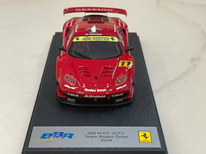 BBR 1/43 Ferrari F360 N/GT JGTC 2004 Red No. 11 BG275