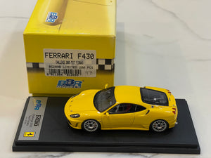 BBR 1/43 Ferrari F430 Challenge Test Fiorano 2005 Yellow BG289B