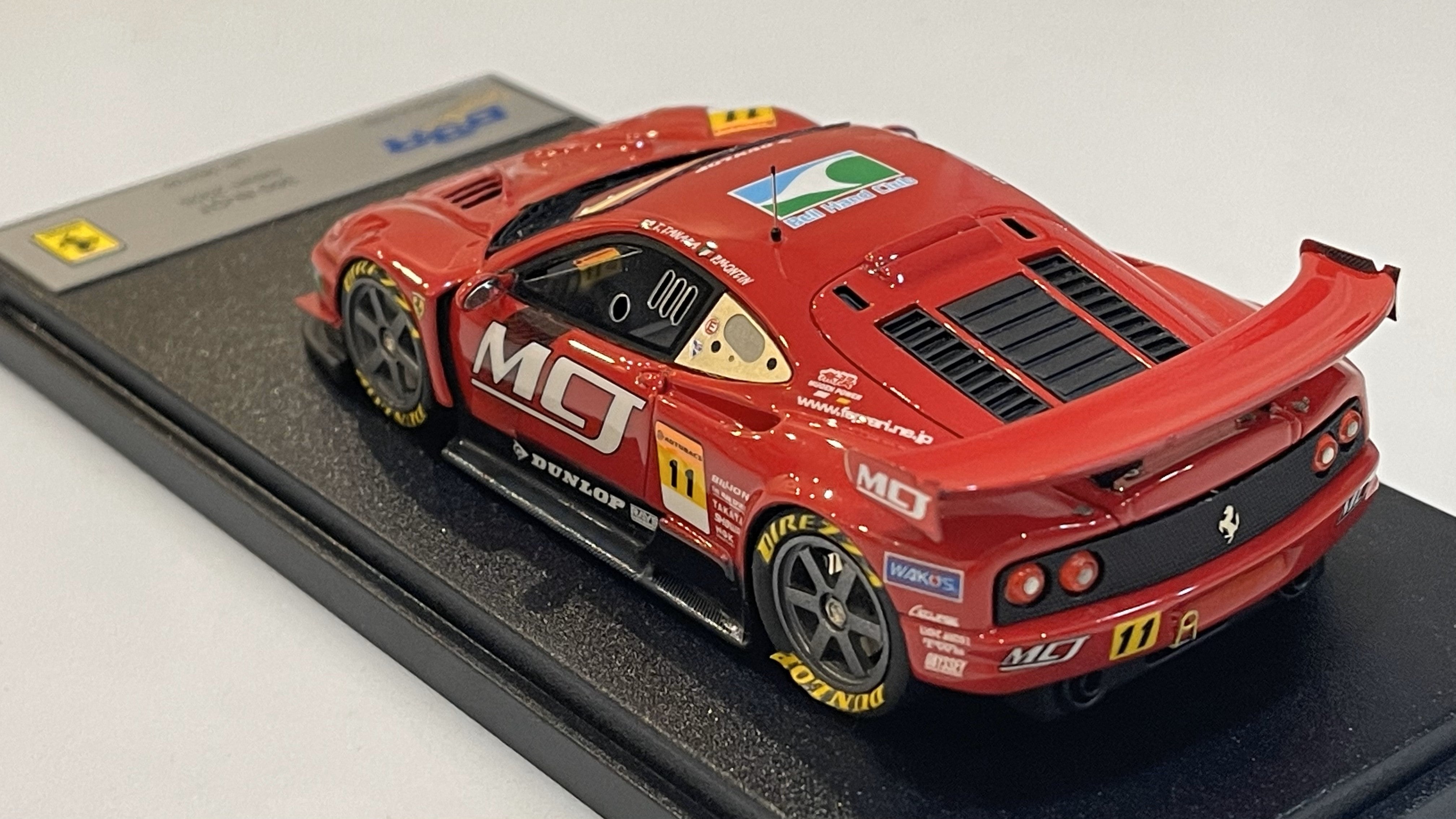 BBR 1/43 Ferrari F360 N/GT JGTC 2005 Red No. 11 BG300 – Paddock 