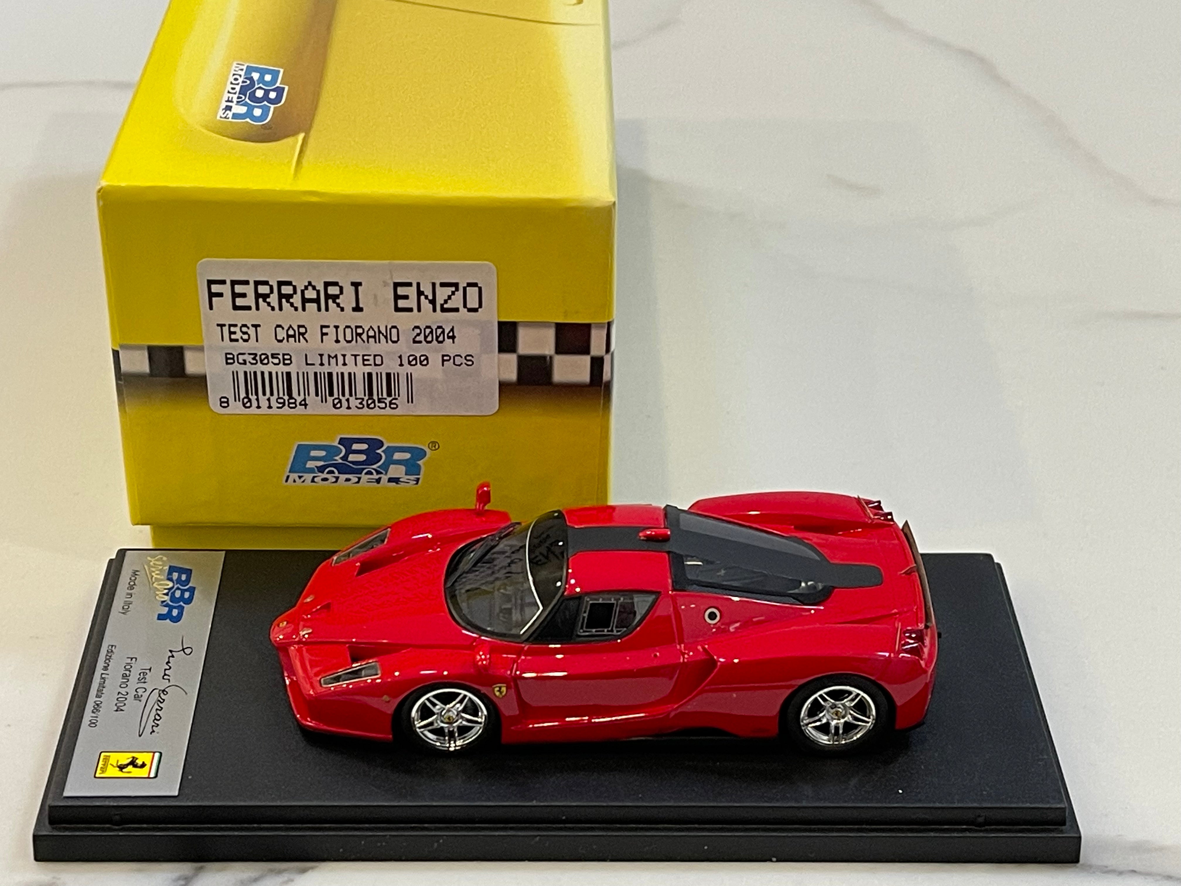 BBR 1/43 Ferrari Enzo Test Fiorano 2004 Red BG305B