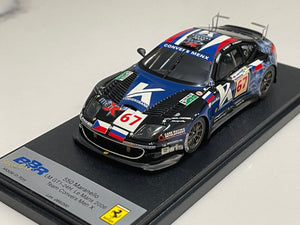 BBR 1/43 Ferrari 550 Maranello 24 Hours Le Mans 2006 Dark Blue No. 67 BG312