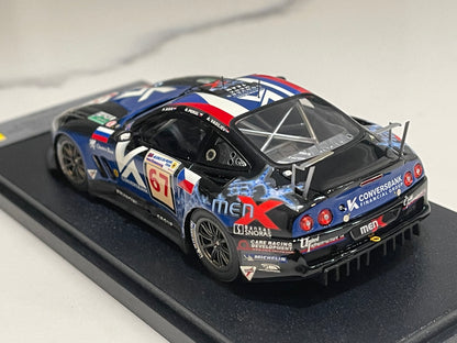 BBR 1/43 Ferrari 550 Maranello 24 Hours Le Mans 2006 Dark Blue No. 67 BG312