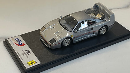 BBR 1/43 Ferrari F40 Sultan of Brunei 1988 Dark Silver BG336