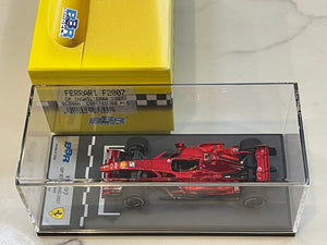 BBR 1/43 Ferrari F2007 GP England 2007 F. Massa F1 Red No. 5 BG344A