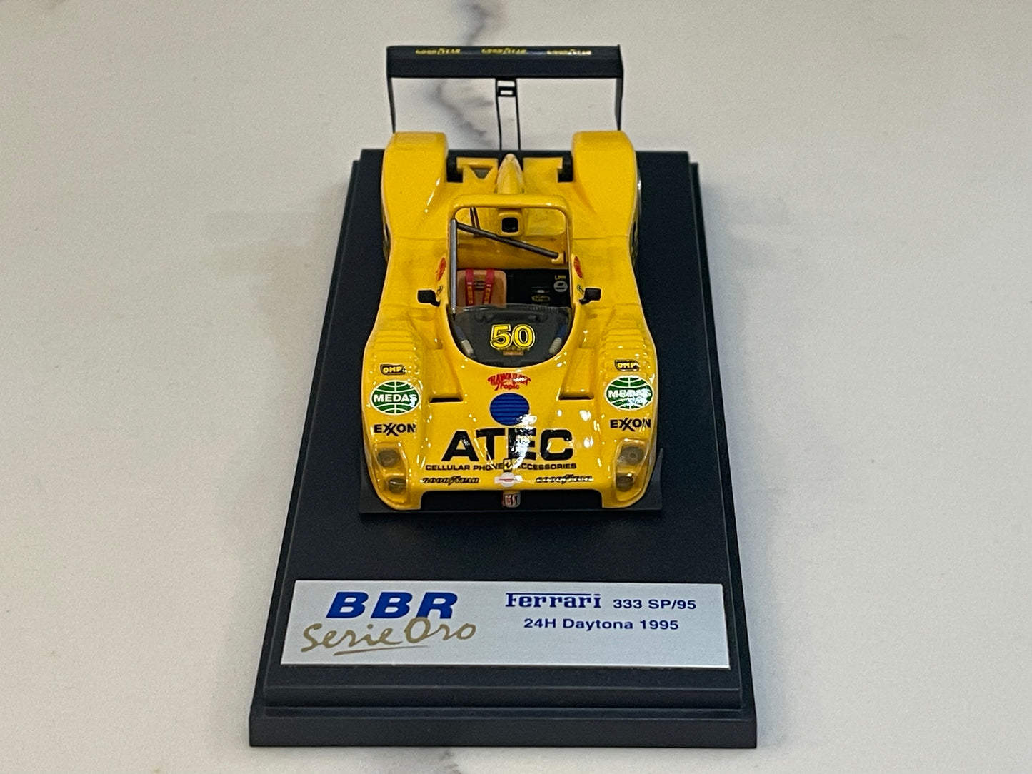 BBR 1/43 Ferrari 333 SP IMSA 24 Hours Daytona 1995 Yellow No. 50 BG61