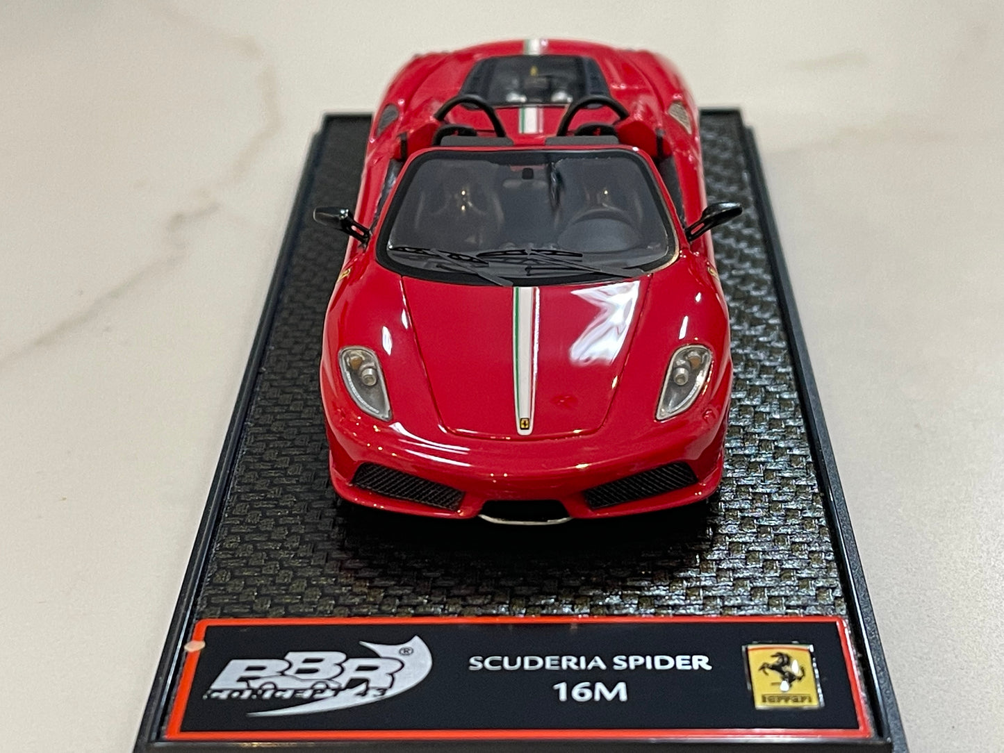 BBR 1/43 Ferrari 16M Scuderia Spider 2009 Red BBRC01A