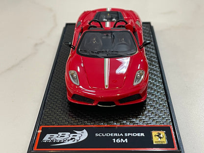 BBR 1/43 Ferrari 16M Scuderia Spider 2009 Red BBRC01A