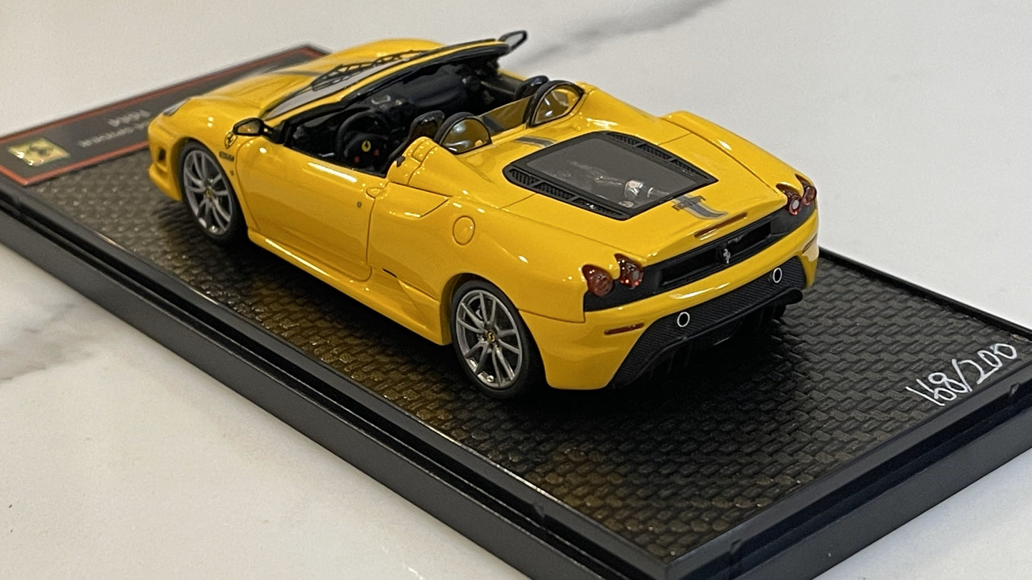 BBR 1/43 Ferrari 16M Scuderia Spider 2009 Yellow BBRC01B