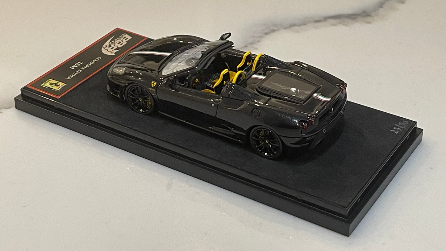 BBR 1/43 Ferrari 16M Scuderia Spider 2009 Black Daytona BBRC01BD