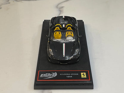 BBR 1/43 Ferrari 16M Scuderia Spider 2009 Black Daytona BBRC01BD