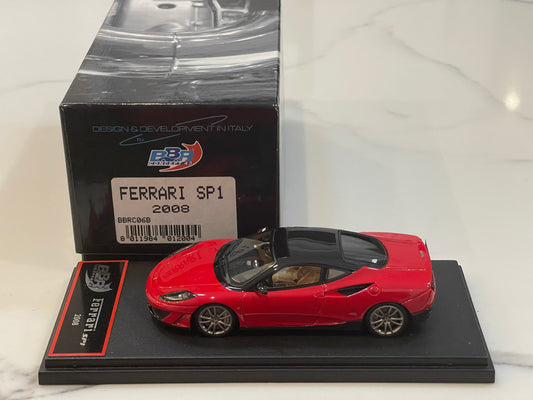 BBR 1/43 Ferrari SP1 2008 Red BBRC06B