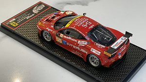 BBR 1/43 Ferrari 458 Italia GT2 GTE Am 24 Hours Le Mans 2013 Red No. 55 BBRC124