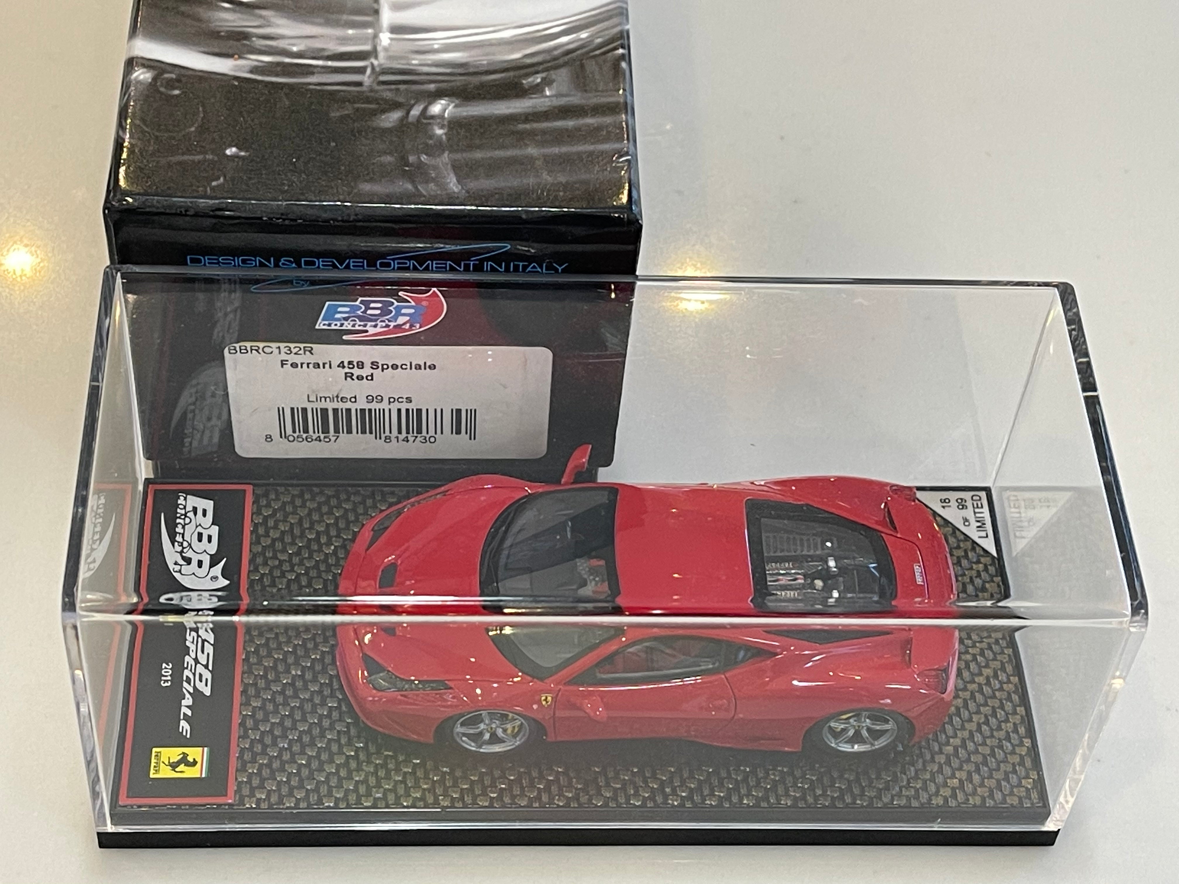 BBR 1/43 Ferrari 458 Speciale 2013 Red BBRC132R