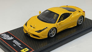 BBR 1/43 Ferrari 458 Speciale 2013 Yellow BBRC132Y