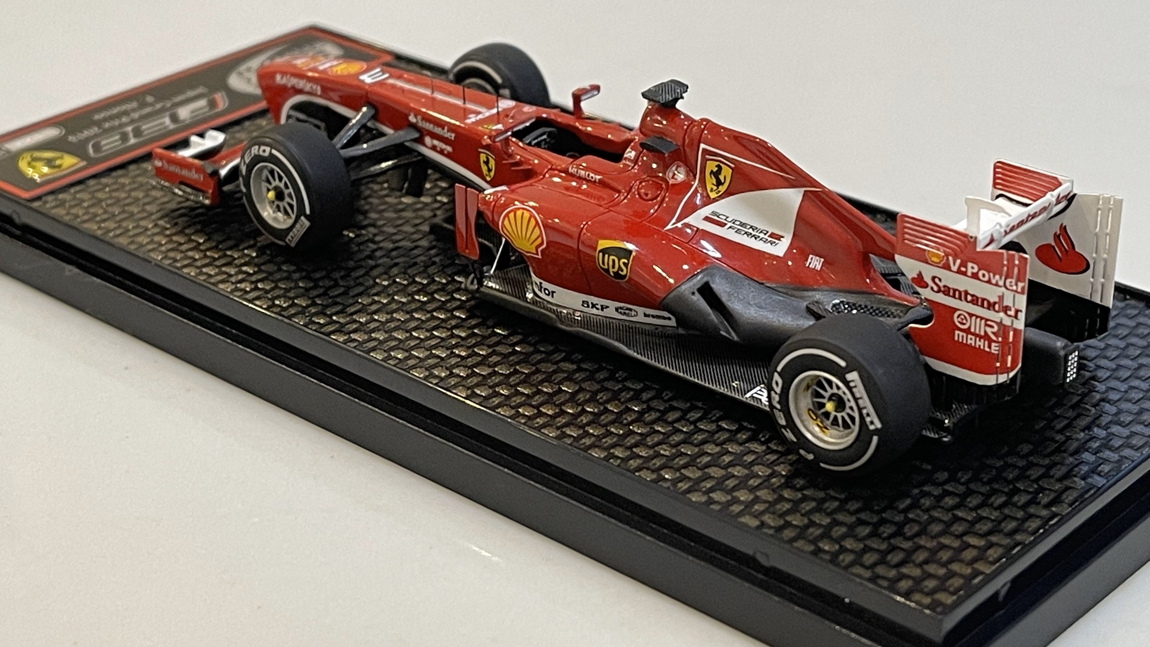 BBR 1/43 Ferrari F138 GP Japan 2013 F. Alonso F1 Red No. 3 BBRC134