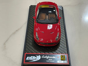 BBR 1/43 Ferrari California T Closed Roof 2014 Red BBRC140C