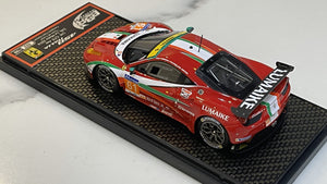 BBR 1/43 Ferrari 458 Italia LM GTE Pro 24 Hours Le Mans 2014 Red No. 61 BBRC148
