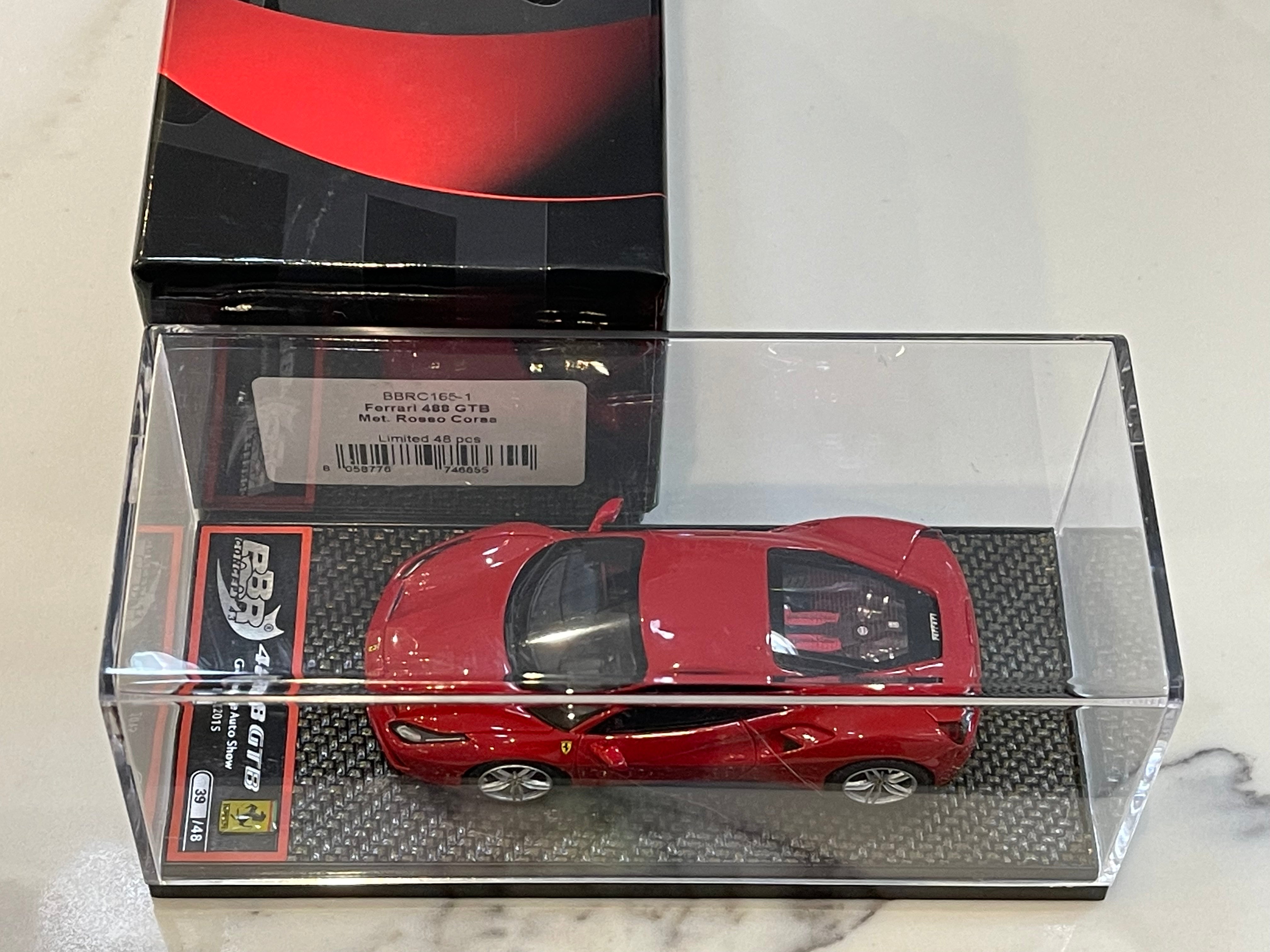 BBR 1/43 Ferrari 488 GTB 2015 Rosso Corsa BBRC165-1