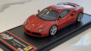 BBR 1/43 Ferrari 488 GTB 2015 Rosso Corsa BBRC165