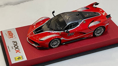 BBR 1/43 Ferrari FXX-K 2015 Rosso Scuderia No. 12 BBRC175BPRE